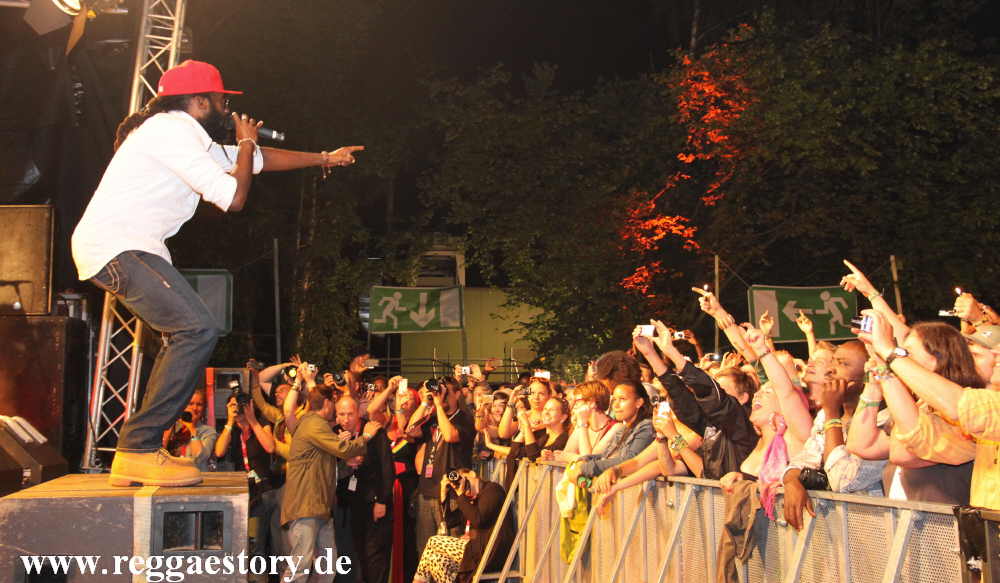 Tarrus Riley - Reggae Jam 2012
