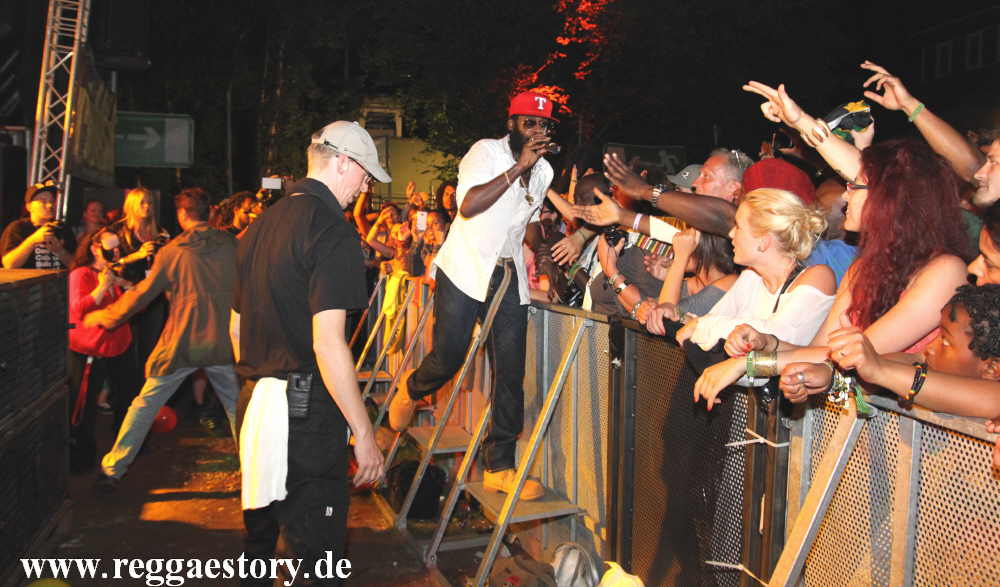 Tarrus Riley - Reggae Jam 2012