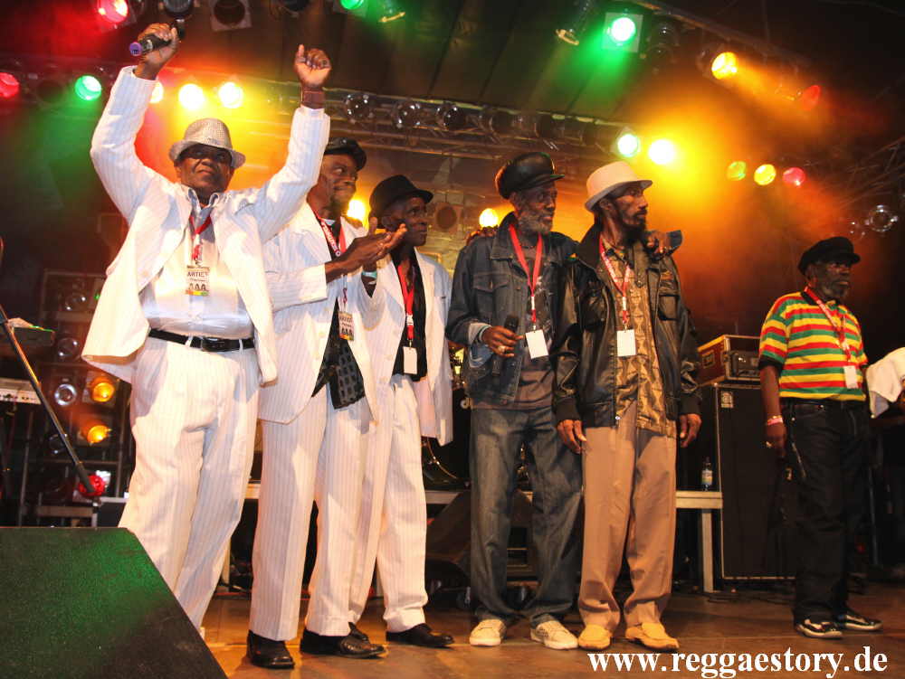 Silvertones & Jays & Johnny Osbourne - Reggae Jam 2012