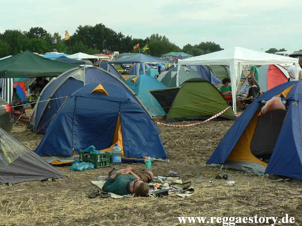 Reggae Jam 2012 - Camping