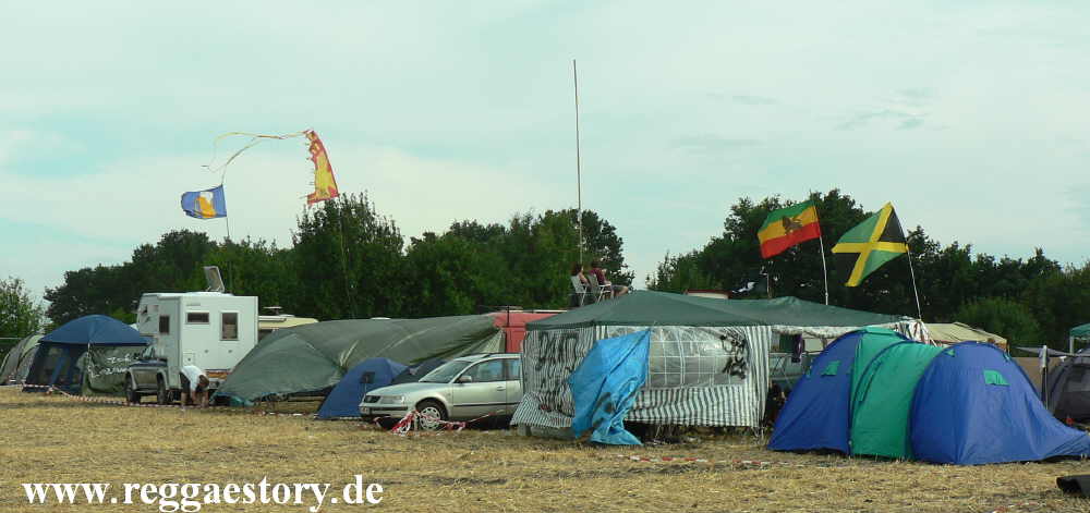 Reggae Jam 2012 - Camping