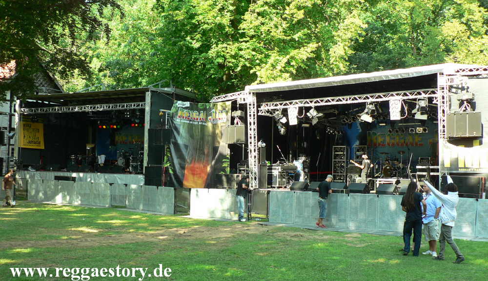 Reggae Jam 2012 - Vor dem Ansturm