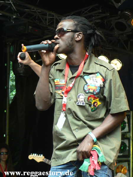 Black Dillinger bei Ganjaman - Reggae Jam 2012
