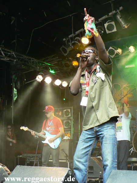 Black Dillinger bei Ganjaman - Reggae Jam 2012