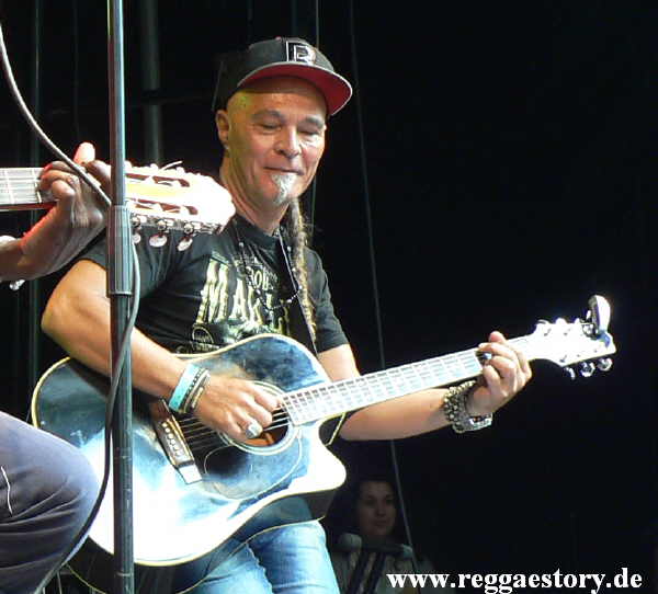 Rudy Valentino bei Ray Darwin - Reggae Jam 2012