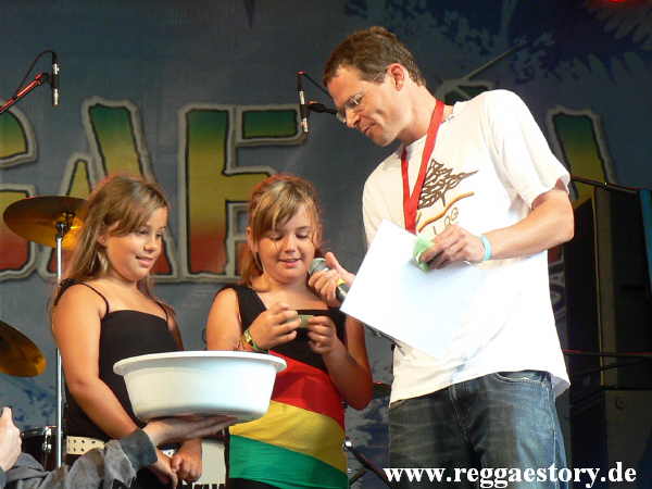 Hilmar Keding - Help Jamaica Tombola - Reggae Jam 2012