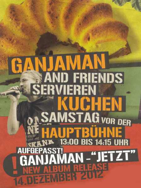 Kuchen mit Ganjaman - Reggae Jam 2012
