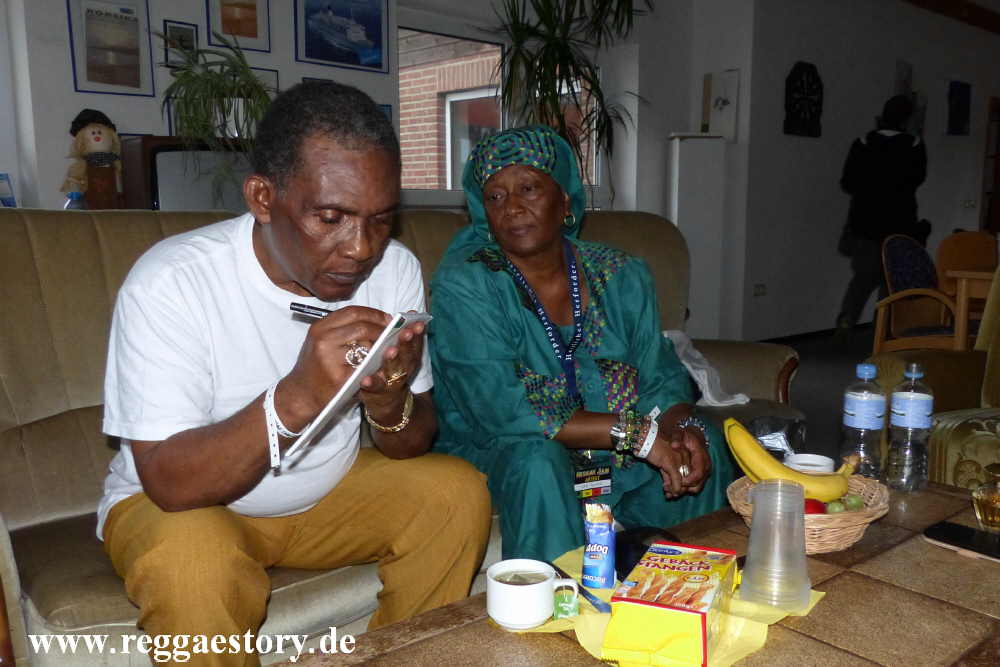 Ken Boothe and his wife Joan