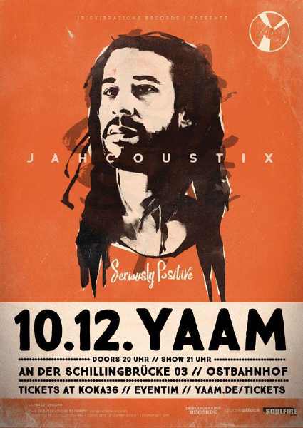 Jahcoustix im YAAM Berlin
