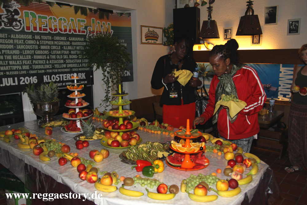 Reggae Jam 2016 - Obstbuffet