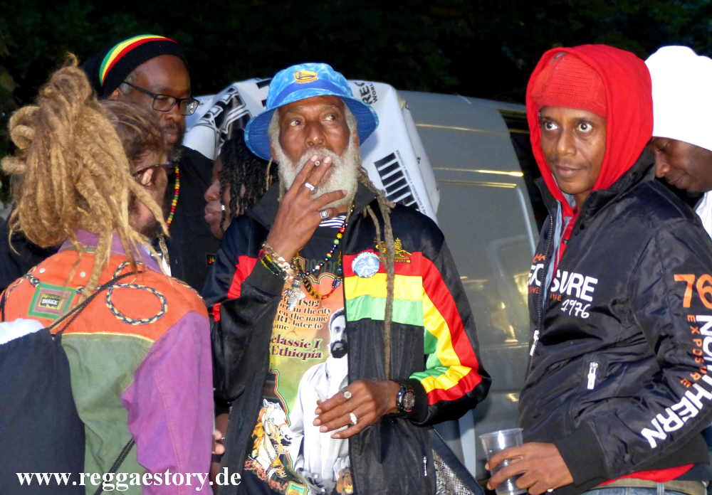 Big Youth bei Julian Marley