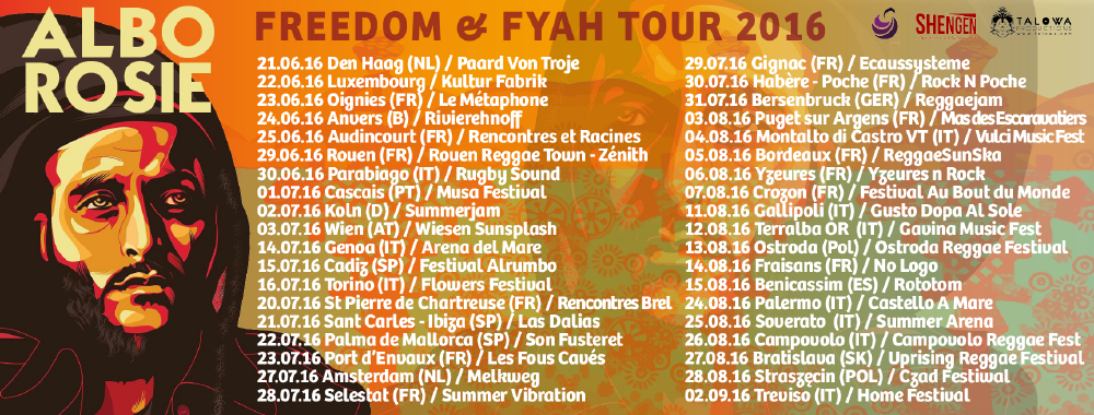 Freedom & Fyah Tour 2016