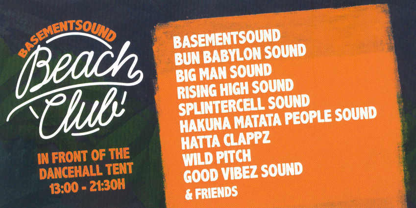 Running Order - Basementsound Beach Club