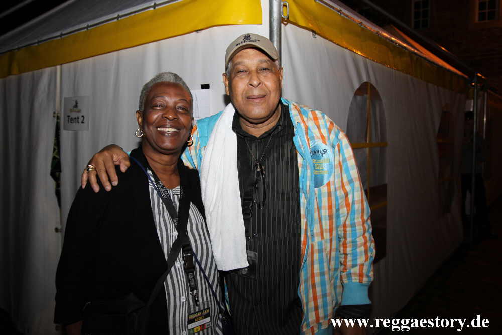 King Jammy and his wife