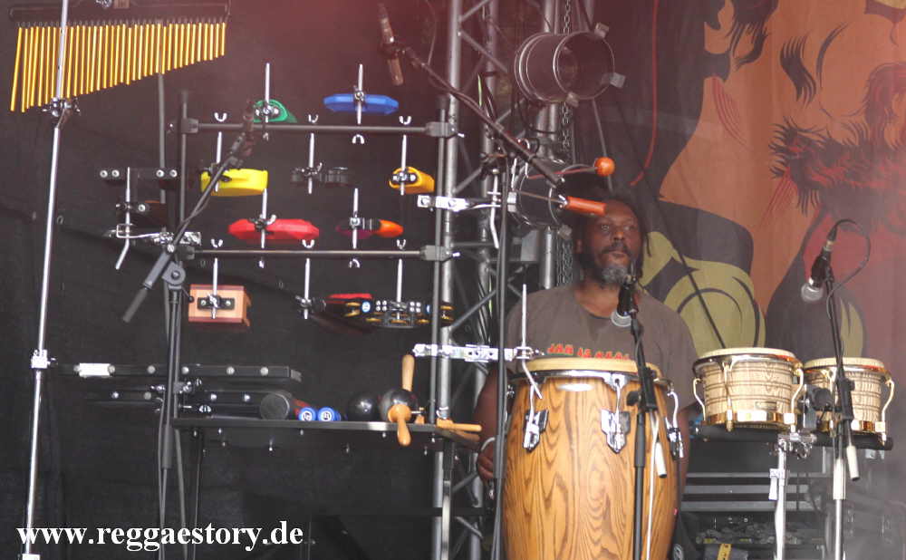 Chuck Fenda & House of Riddim - Reggae Jam 2017