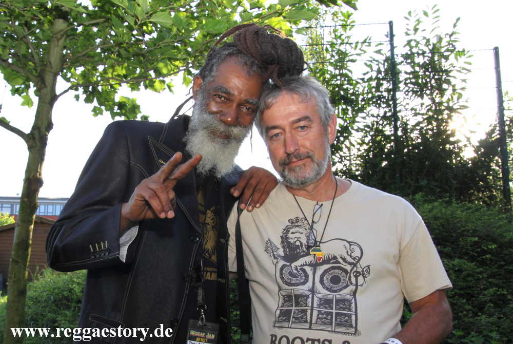 Don Carlos - Backstage - Reggae Jam 2017