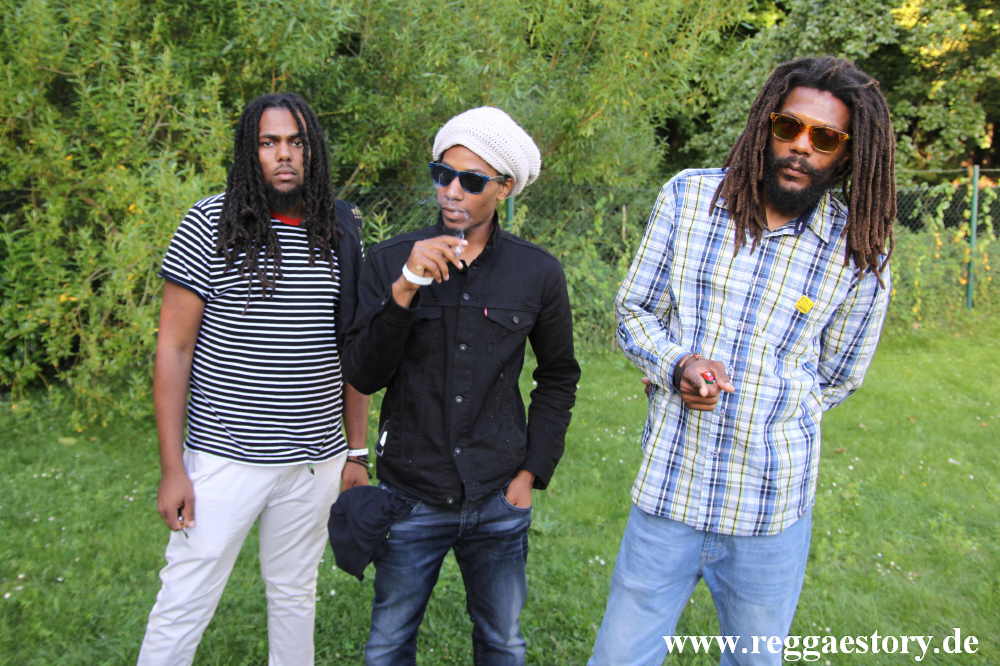 Sons of Don Carlos - Backstage - Reggae Jam 2017