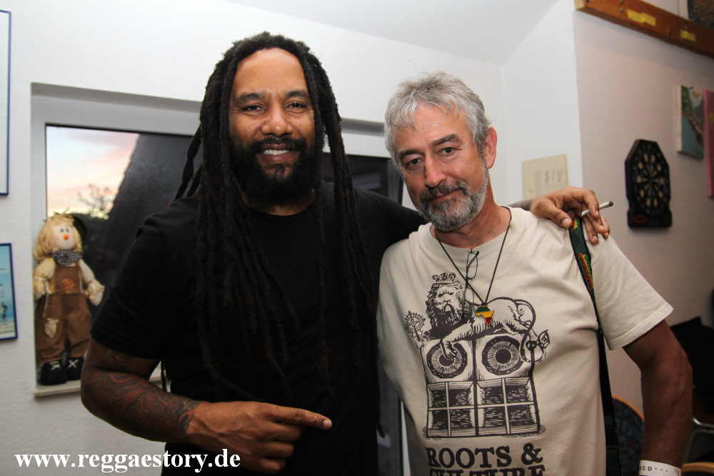 Ky-mani Marley - Backstage - Reggae Jam 2017