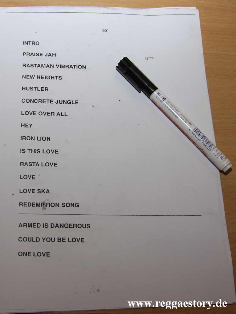 Setlist - Ky-mani Marley - Reggae Jam 2017