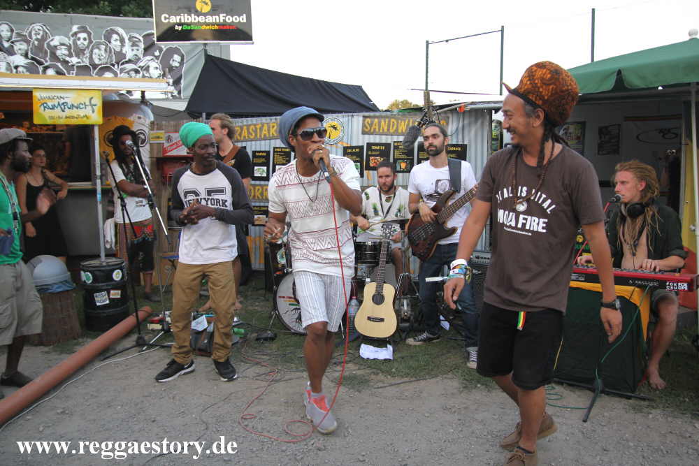 Exile Di Brave & Ras Muhamad - Reggae Jam 2018