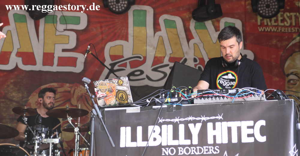 Illbilly Hitec - Alex Brechow - Reggae Jam 2018
