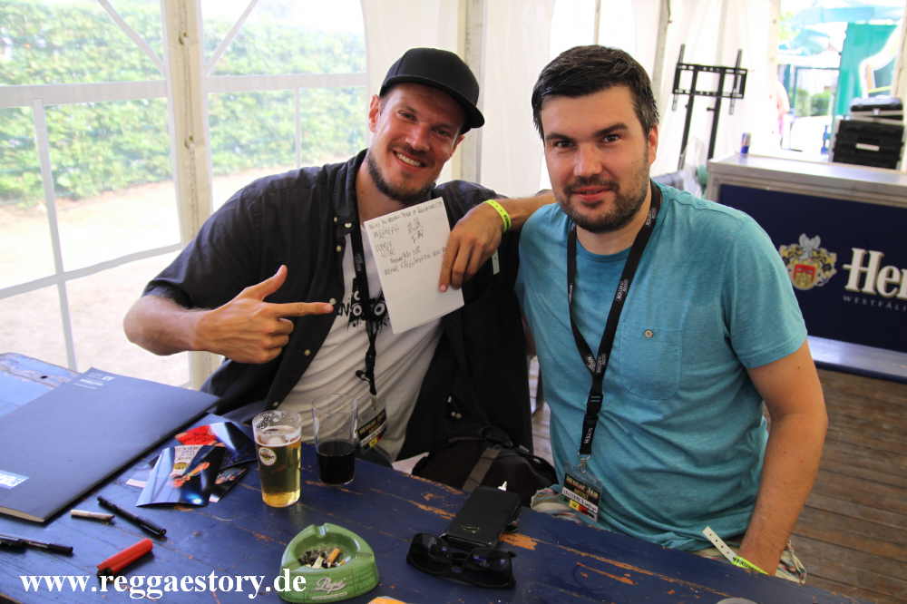 Longfingah & Illbilly Hitec (Alexander Brechow) - Reggae Jam 2018