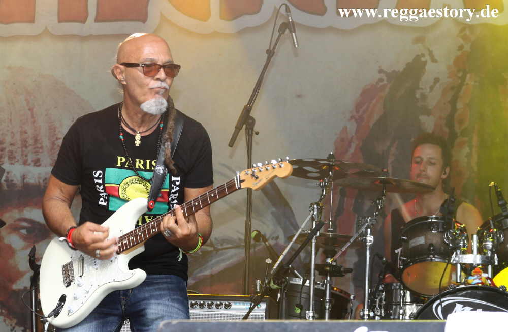 Rudy Valentino - Reggae Jam Band @ Mark Wonder - Reggae Jam 2018