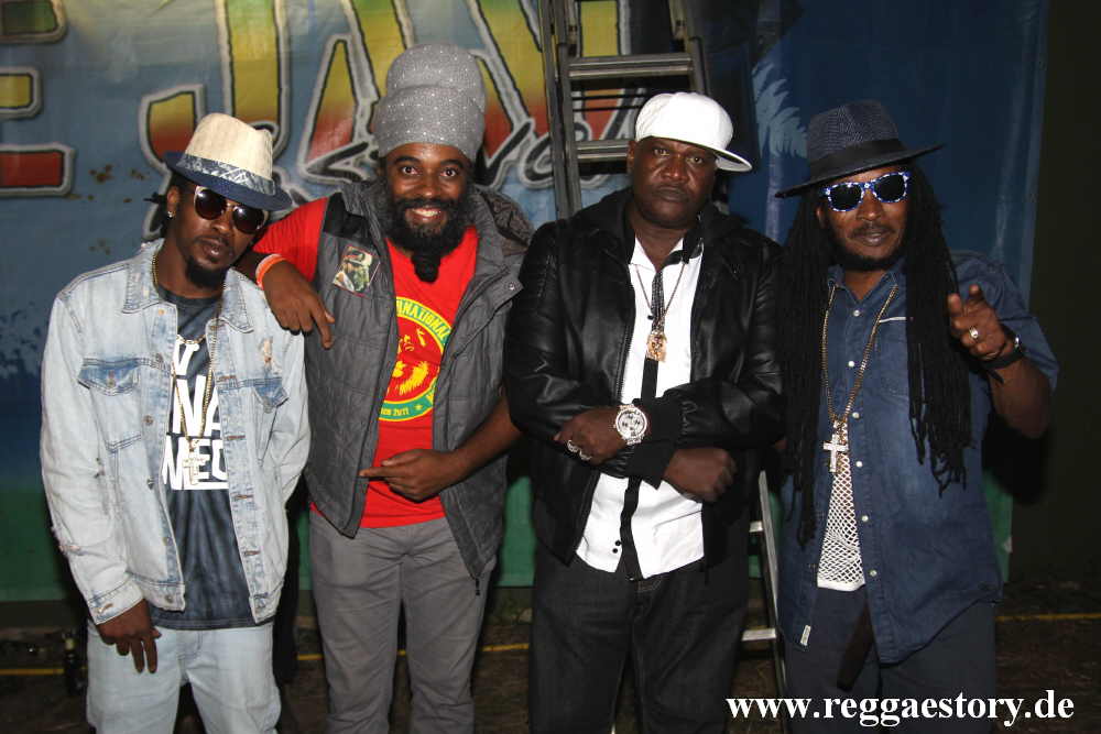 Johnny Minott, Teacha Dee, Bunny General und Echo Minott - Reggae Jam 2018