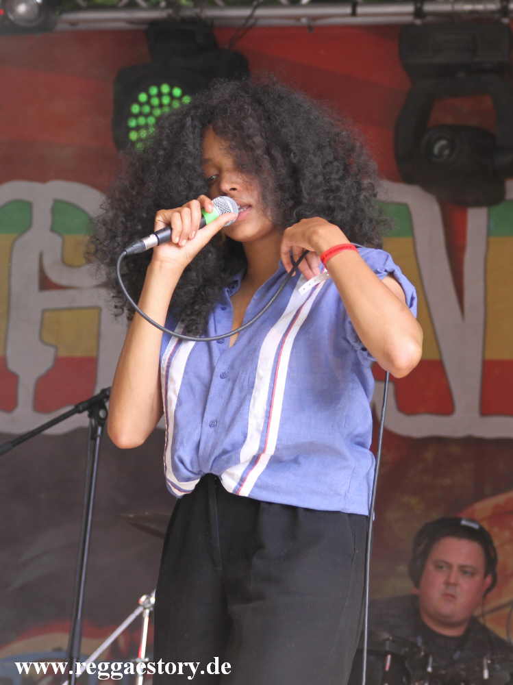 Nubiya Brandon - The Hempolics - Reggae Jam 2018