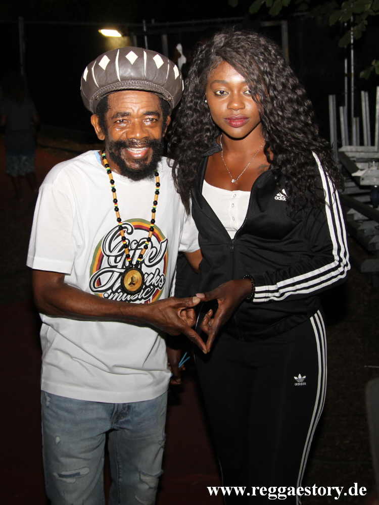 Cocoa Tea - Backstage - Reggae Jam 2018