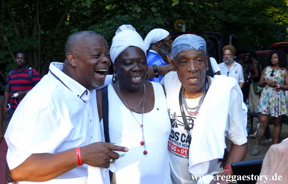 Tippa Irie & Sharon Bentley Park & Daddy Freddy - Reggae Jam 2018