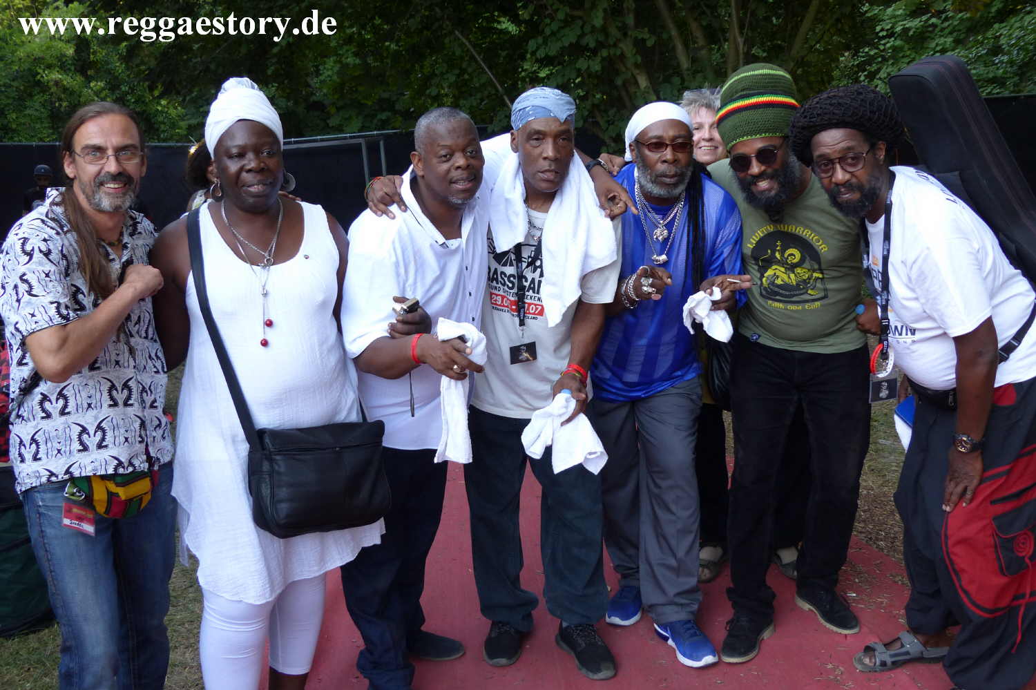 Camera & Sharon Bentley Park & Tippa Irie & Daddy Freddy & Horseman & Teacha Dee & Black Steel - Reggae Jam 2018