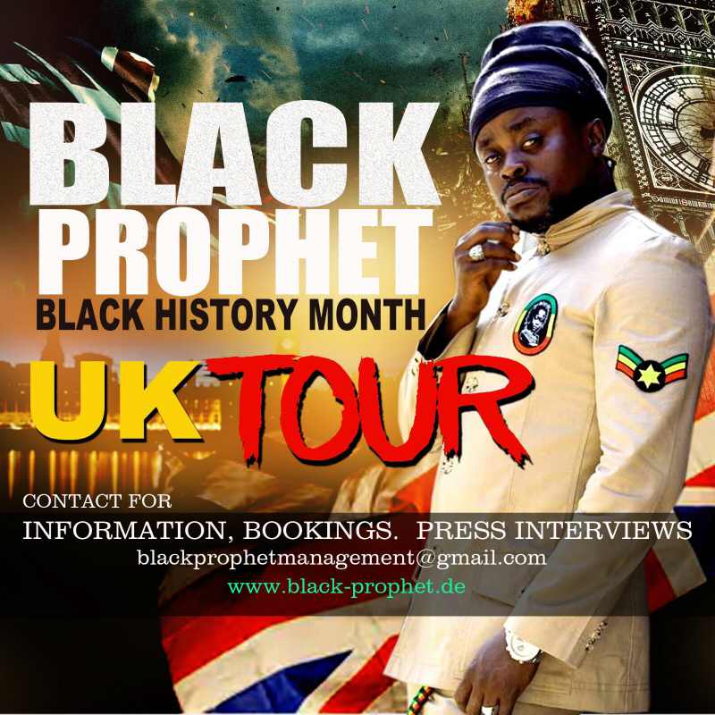 Black Prophet - UK Tour 2019