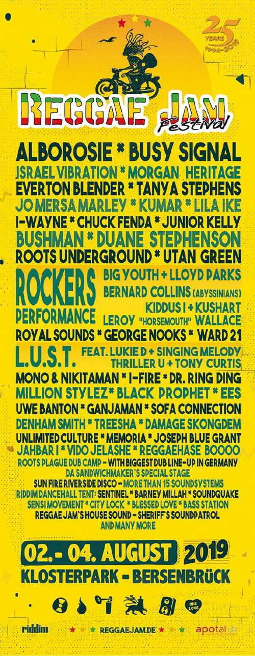 Reggae Jam 2017