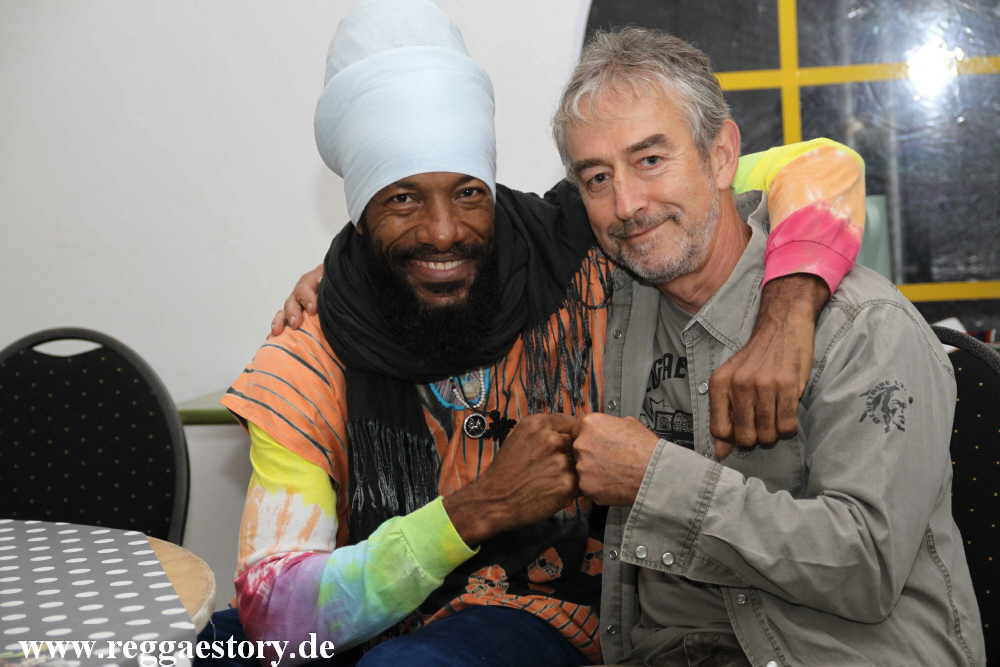 Junior Kelly - Backstage - Reggae Jam 2019