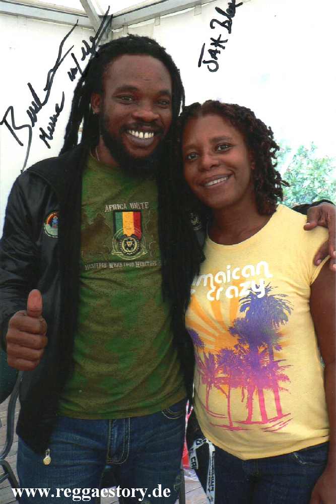 Bushman and his wife - Reggae Jam 2010