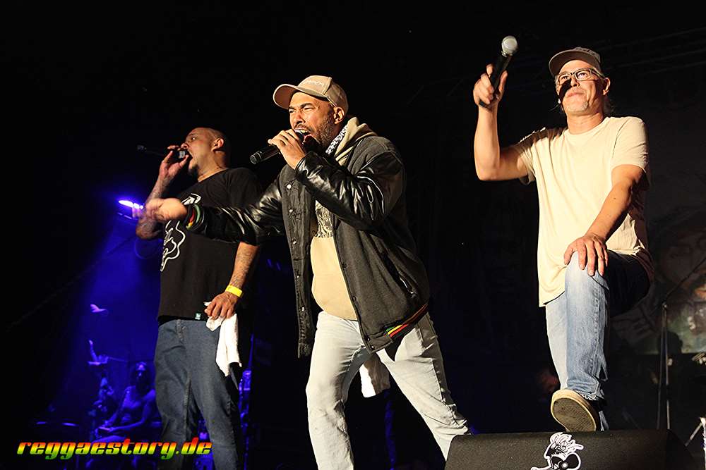 Das Moderatorenteam - Reggae Jam 2024