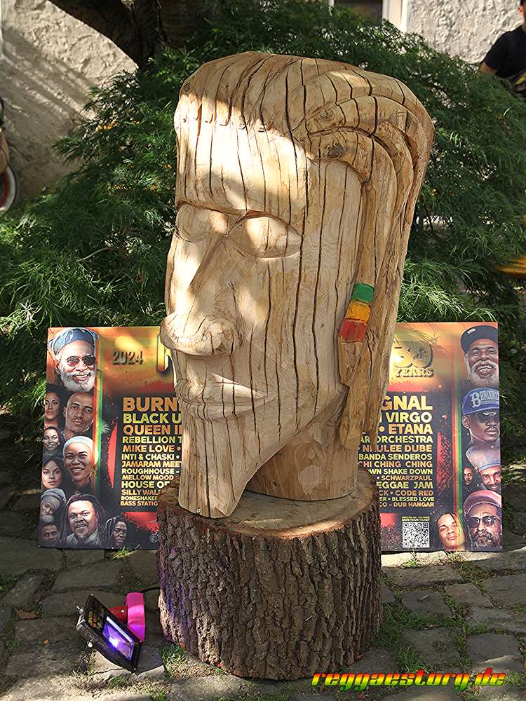Kunst auf dem Reggae Jam 2024