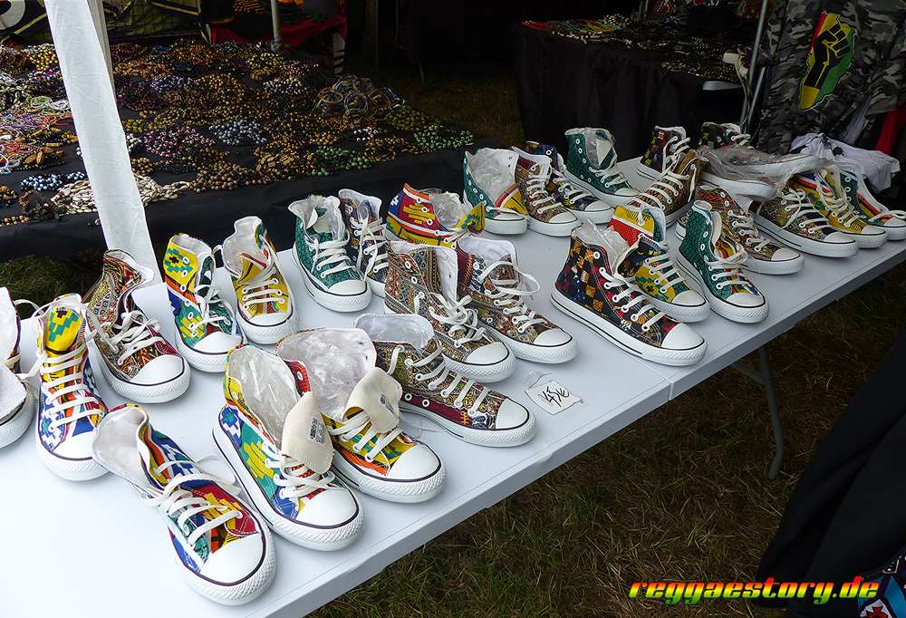 Reggae Jam 2024 - Schicke Turnschuhe