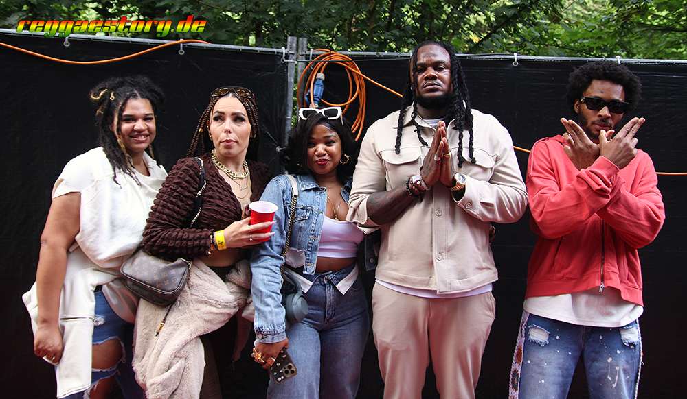Unstoppable Fyah - Backstage - Reggae Jam 2025