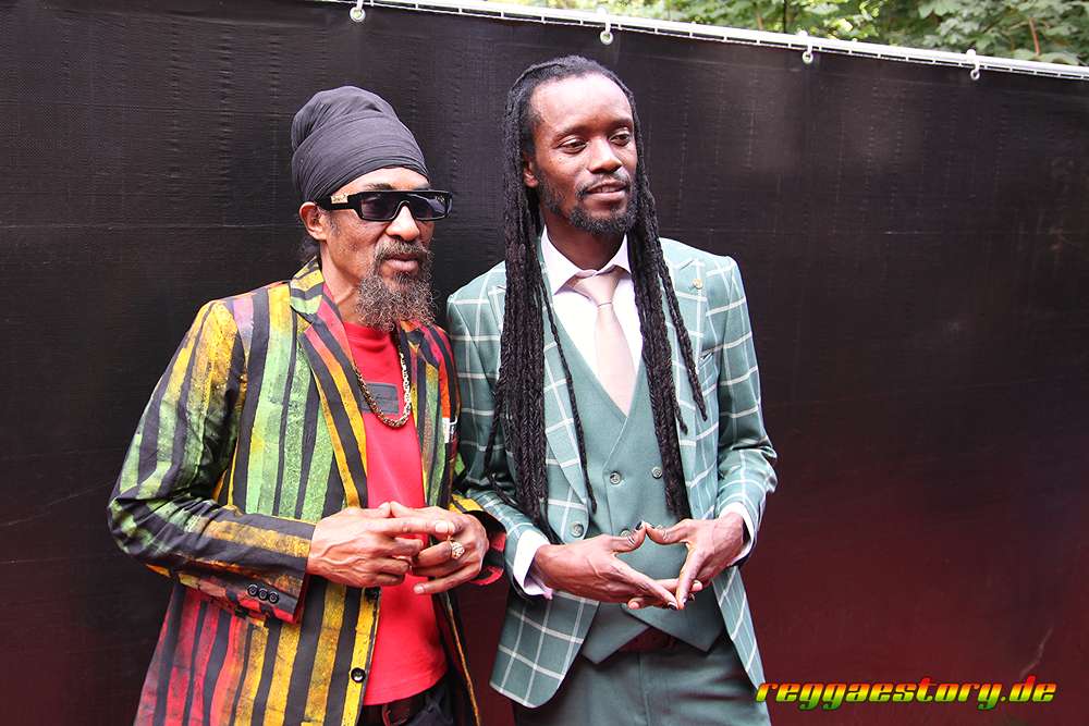 I Jahson & Zamunda - Backstage - Reggae Jam 2025