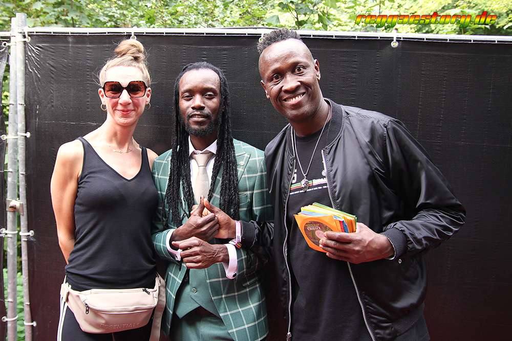 Zamunda & Singing Gold - Backstage - Reggae Jam 2025