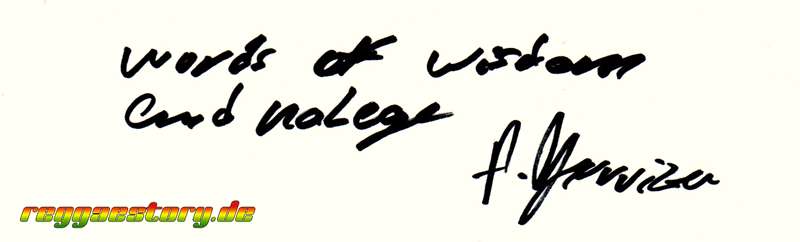 Akeem Garrison - Words of wisdom