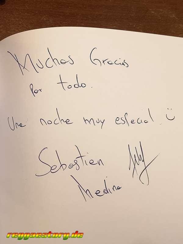 Sebastian Medina - Guest Book