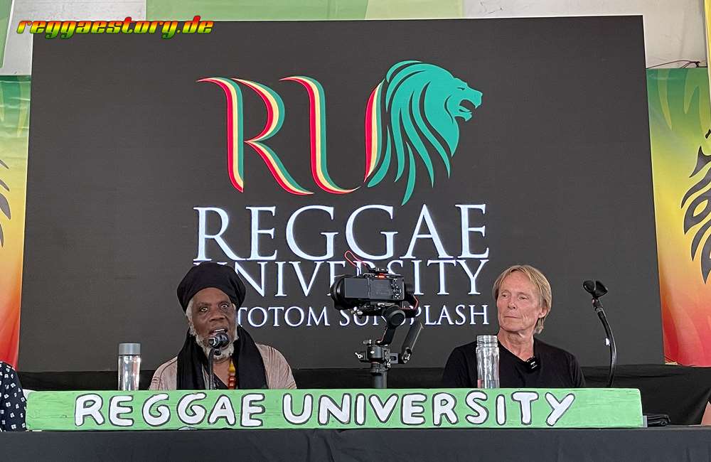 Mutabaruka & Werner Zips - Rototom 2023