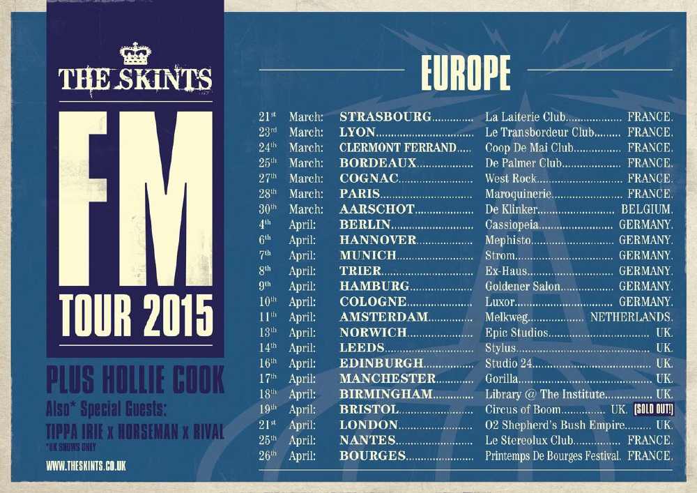 The Skints + Hollie Cook - FM Tour 2015