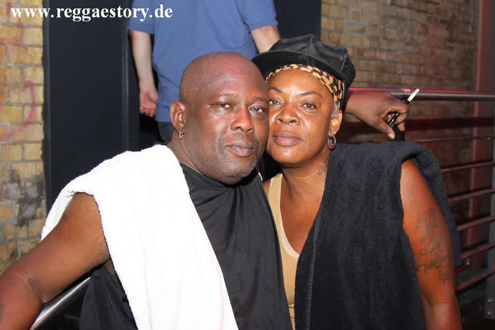 Robbie and his wife
