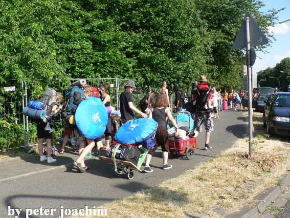 Be- und Entladespur in Freibadn&auml;he