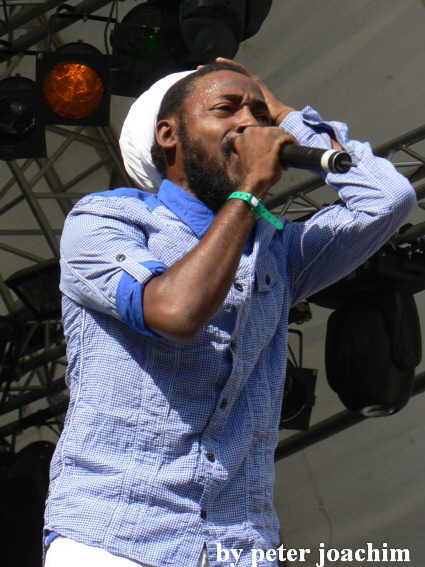 Lutan Fyah und Dub Akom Band - Green Stage