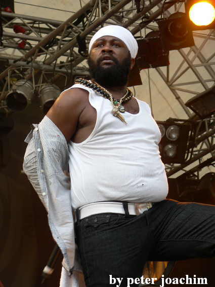 Fantan Mojah und House of Riddim Band - Green Stage